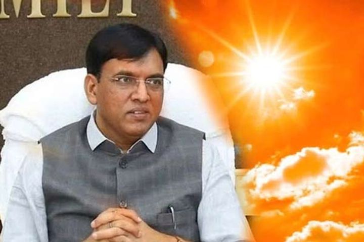 high level meeting of health minister regarding heat wave