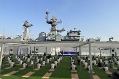 navy created ocean ring of yoga in 10 countries gave message of vasudhaiva kutumbakam