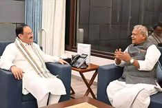 jitan ram manjhi met jp nadda in delhi after amit shah
