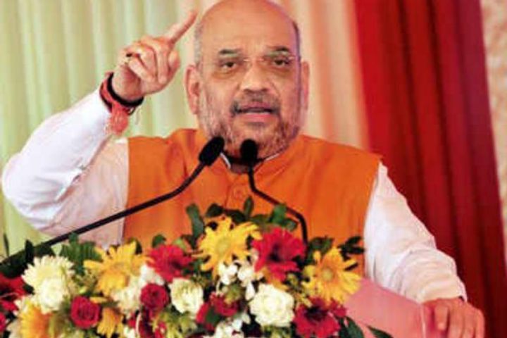 Home minister rally in jammu