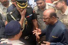 sec meets governor regarding violence before panchayat elections