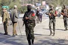 the mob attacked the bsf post five people including two jawans were injured