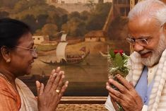 prime minister modi met president murmu