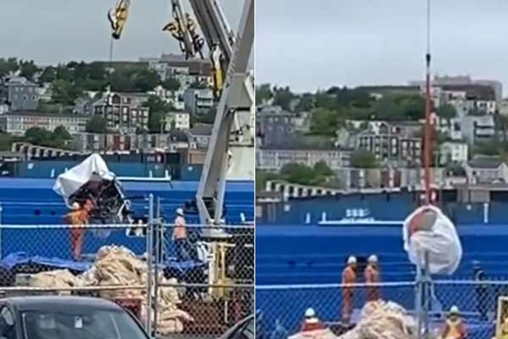 debris of titan submarine removed from the ocean after 6 days