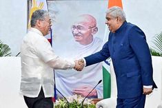 foreign minister of philippines met vice president jagdeep dhankhar