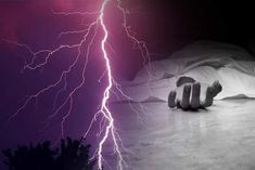 lightning caused havoc in bihar 8 people including 2 children died