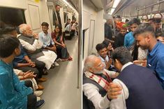 PM Modi travels in Delhi Metro, attends DU centenary celebrations