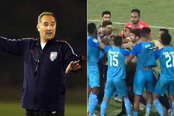 indian football team coach stimac banned before semifinals