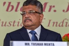 tushar mehta reappointed solicitor general for three years
