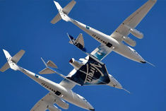 virgin galactic created history the first flight of space tourism was successful
