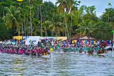 boat capsizes during boat race in kerala 25 women rescued
