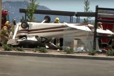 plane crashes shortly after takeoff in southern california