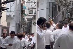 firing in delhi tis hazari court complex