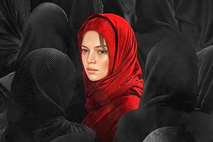 special screening of 72 hooren held in jnu