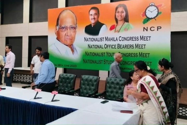 ncp national executive meeting in delhi today