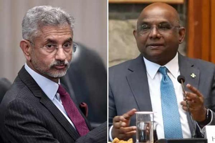 foreign ministers of india and maldives will meet today