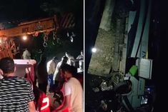 bus fell into canal in prakasam 7 people going to wedding ceremony died
