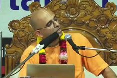 famous saint amogh leela das banned for 1 month