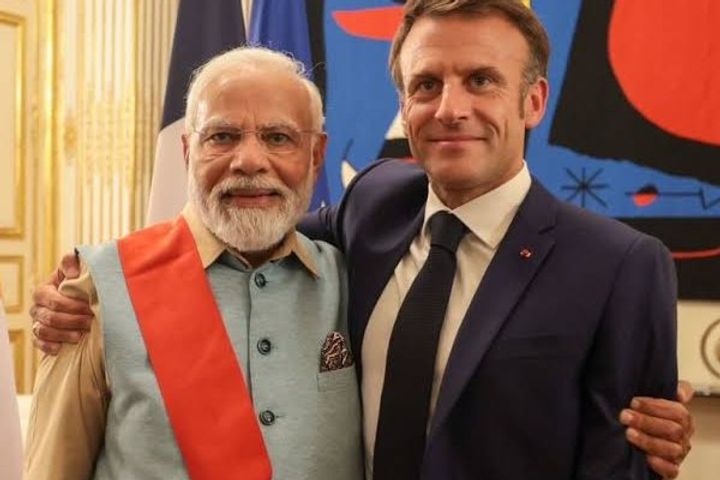 pm modi gets frances highest civilian honor