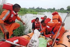 Water released from Pong Dam in Himachal, local administration and NDRF rescue