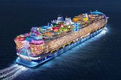 the worlds largest cruise ship in january 2024
