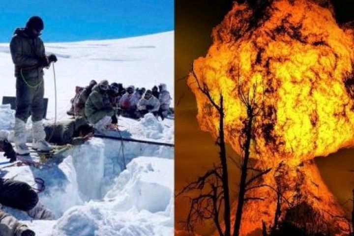 army officer martyred in fire in siachen glacier 3 soldiers scorched