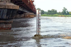yamunas water level decreased in delhi recorded 20543 meters today