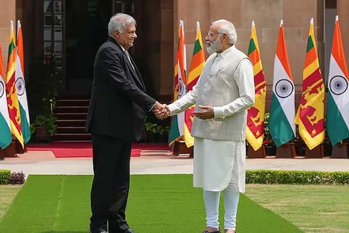 india is doing tremendous development under the leadership of pm modi said sri lankan president afte