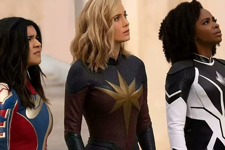new trailer for marvel studios muchawaited film the marvels released new trailer for marvel studios muchawaited film the marvels released