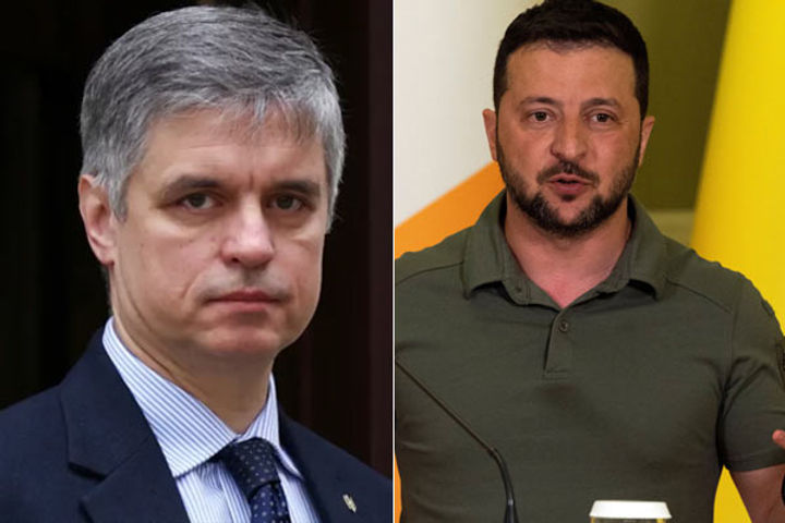 Zelensky removes his ambassador to Britain over criticism