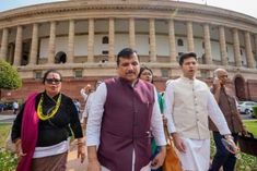 uproar in parliament over manipur aap mp sanjay singh suspended