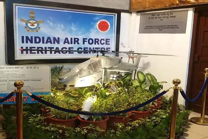 air force heritage center built in chandigarh the bravery of kargil war heroes is seen here