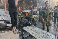 bomb blast near shia mosque in syria 6 killed
