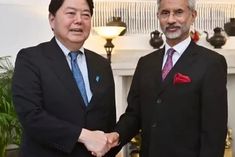 japans foreign minister hayashi on india visit