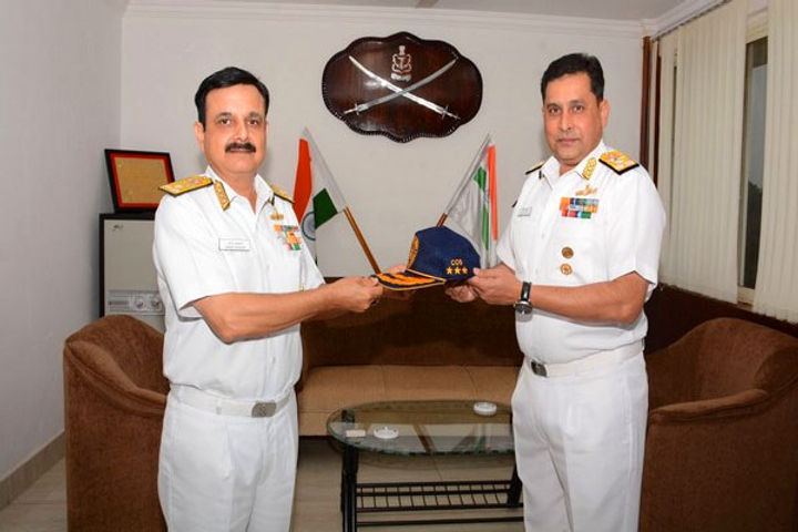 vice admiral sameer saxena appointed as chief of staff of eastern naval command