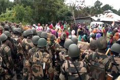 late night violence again in manipur 3 killed