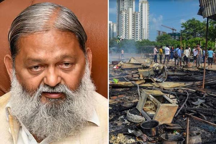 nuh violence was preplanned claims anil vij