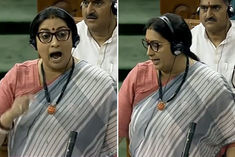 smriti replied to rahul said manipur is not fragmented not divided part of my country