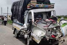 10 killed in road accident in ahmedabad
