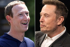 Mark Zukerberg and Elon Musk Cage Fight