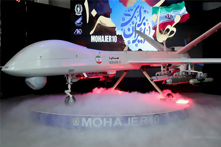 iran showed drone capable of attack till israel