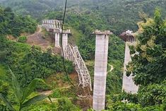 underconstruction railway bridge collapses in mizoram 17 killed