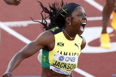 sherika jackson second fastest runner of 200m race